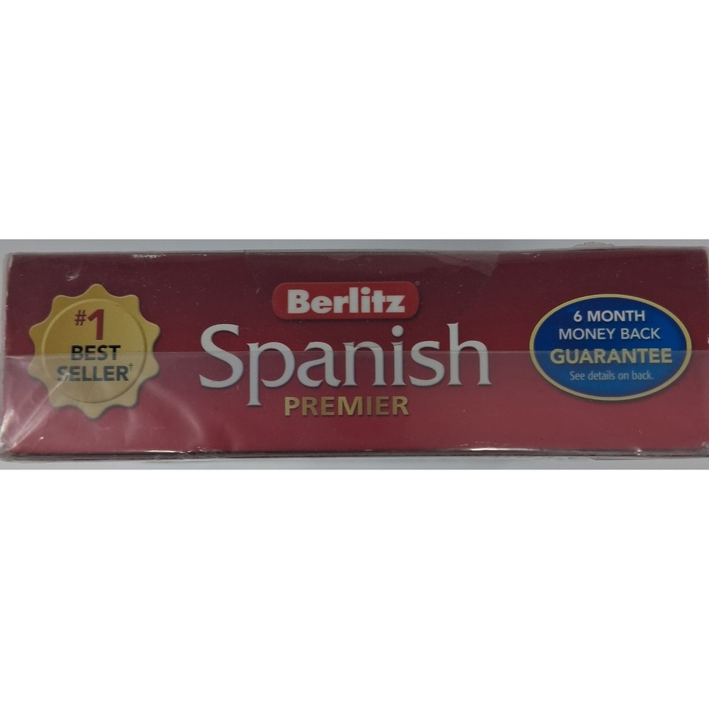Berlitz Spanish Premier Language Learning Software Box Set CD ROMs iPod Exercise - Picture 3 of 7